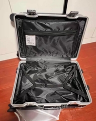 724 -  Vali Adidas Đen Sọc Trắng - Size Cabin 22 Xách Tay - Đen [HÀNG CHÍNH HÃNG]