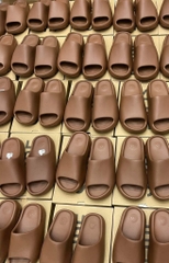 797 -  Dép Adidas Yeezy Slide Flax - Nâu Choco - Code FZ5896 [HÀNG CHÍNH HÃNG]