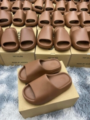797 -  Dép Adidas Yeezy Slide Flax - Nâu Choco - Code FZ5896 [HÀNG CHÍNH HÃNG]