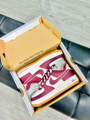 775 -  Giày Nike Air Force 1 GS Team Red Gum DQ5972 100  [HÀNG CHÍNH HÃNG]