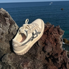 638 -  Giày Asics Court MZ Cream Black Gum - Code 1203A127 700 [HÀNG CHÍNH HÃNG]
