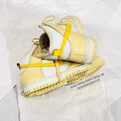 255 -  Giày Nike Dunk High 'Pale Vanilla Topaz Gold' - Trắng Vàng - DD1869-201 [HÀNG CHÍNH HÃNG]