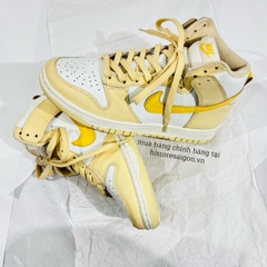 255 -  Giày Nike Dunk High 'Pale Vanilla Topaz Gold' - Trắng Vàng - DD1869-201 [HÀNG CHÍNH HÃNG]