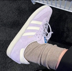 906 -  Giày Adidas Samba OG Sivel Dawn Chalk Pastel Purple - Code IG6176 [HÀNG CHÍNH HÃNG]