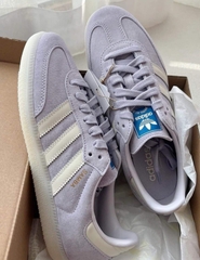 906 -  Giày Adidas Samba OG Sivel Dawn Chalk Pastel Purple - Code IG6176 [HÀNG CHÍNH HÃNG]