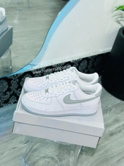 755 -  Giày Nike Air Force 1 White Light Smoke Grey FJ4146 100  [HÀNG CHÍNH HÃNG]