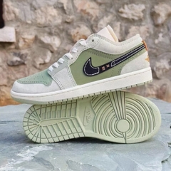 854 -  Giày Air Jordan 1 Low SE Craft Light Olive FD6819 300 [HÀNG CHÍNH HÃNG]