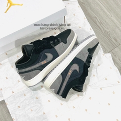 108 -  Giày Air Jordan 1 Low SE Craft Inside Out Black - DN1635 001 DV0478 00 [HÀNG CHÍNH HÃNG]
