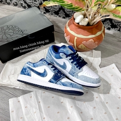711 -  Giày Nike Air Jordan 1 Low SE Washed Denim CZ8455 100 [HÀNG CHÍNH HÃNG]