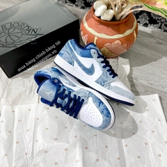 711 -  Giày Nike Air Jordan 1 Low SE Washed Denim CZ8455 100 [HÀNG CHÍNH HÃNG]