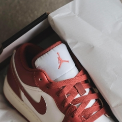 402 - Giày Nike Air Jordan 1 Low Dune Red FJ3465 160 [HÀNG CHÍNH HÃNG]