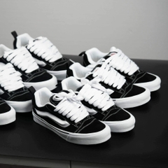 907-  Giày Vans Knu Skool Black White - Code VN0009QC6BT [HÀNG CHÍNH HÃNG]