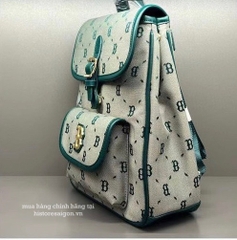 936 -  Balo MLB Jacquard Diamond Monogram NY SS24 - Xanh Jade Gucci - Code 7ABKMD74-43BGL [HÀNG CHÍNH HÃNG]