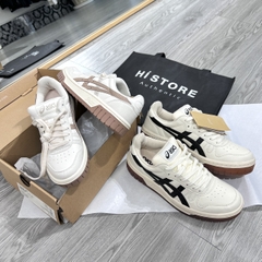 462 -  Giày Asics Court MZ Retro Casual White Brown - Code 1203A127-105 [HÀNG CHÍNH HÃNG]