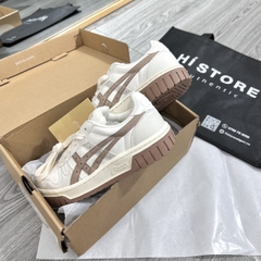 462 -  Giày Asics Court MZ Retro Casual White Brown - Code 1203A127-105 [HÀNG CHÍNH HÃNG]