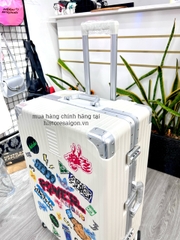 647 -  Vali Adidas Sticker Power - Size Ký Gửi 28 - Trắng Kem [HÀNG CHÍNH HÃNG]