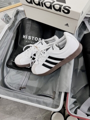 772 -  Giày Adidas VL Court Base White/ Gum Code - ID3711 [HÀNG CHÍNH HÃNG]