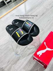 960 -  Dép Puma Lead Cat 2.0 SWXP White Black Tangerine - Đen - Code 387514 03 [HÀNG CHÍNH HÃNG]