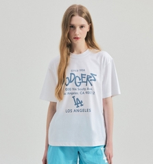 981 -  Áo MLB NY 2024 Basic Lettering Over Fit New York Yankees - White Trắng - Code 3ATSB2243 07WHS [HÀNG CHÍNH HÃNG]