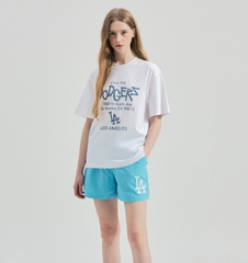 981 -  Áo MLB NY 2024 Basic Lettering Over Fit New York Yankees - White Trắng - Code 3ATSB2243 07WHS [HÀNG CHÍNH HÃNG]