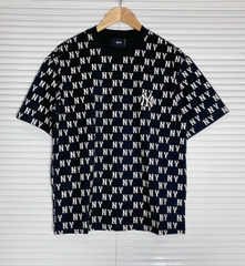 643 -  Áo MLB NY Classic Monogram 2024 - Đen - Code 3ATSM0843 50BKS [HÀNG CHÍNH HÃNG]