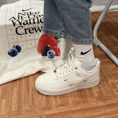 1030 -  Giày Nike Air Force 1 Low White Mini Gold Swooshes FV3654 111 [HÀNG CHÍNH HÃNG]