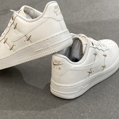 1030 -  Giày Nike Air Force 1 Low White Mini Gold Swooshes FV3654 111 [HÀNG CHÍNH HÃNG]