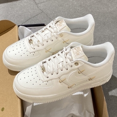 1030 -  Giày Nike Air Force 1 Low White Mini Gold Swooshes FV3654 111 [HÀNG CHÍNH HÃNG]
