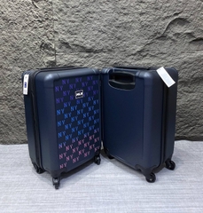 1010 -  Vali MLB NY Classic Monogram Monative - Size 22 Xách Tay - Đen - 3AHH0014N 50BKS [HÀNG CHÍNH HÃNG]