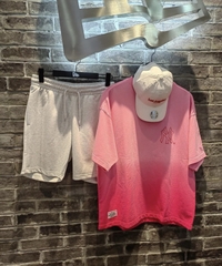 1046 -  Áo New Era NY Gradient Graphic Design New York Hồng Phai [HÀNG CHÍNH HÃNG]