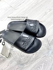 801 -  Dép Adidas Sportwear Adilette Aqua Slides - All Black - Code IF7371 [HÀNG CHÍNH HÃNG]