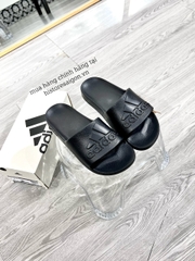 801 -  Dép Adidas Sportwear Adilette Aqua Slides - All Black - Code IF7371 [HÀNG CHÍNH HÃNG]