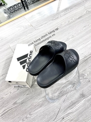801 -  Dép Adidas Sportwear Adilette Aqua Slides - All Black - Code IF7371 [HÀNG CHÍNH HÃNG]