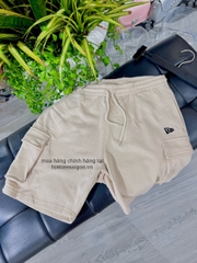 965 -  Quần New Era Cargo Pants Flag Logo - Hộp - Beige [HÀNG CHÍNH HÃNG]