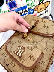 935 -  Balo MLB Jacquard Diamond Monogram NY SS24 - Beige - Code 7ABKMD74N 50BGS [HÀNG CHÍNH HÃNG]