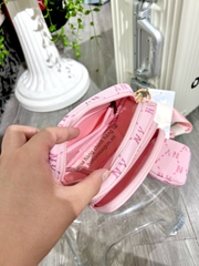 941 -  Túi MLB Monogram Jacquard New York Yankees - Hồng Pink - Code 7ACRMDA4 50PKL [HÀNG CHÍNH HÃNG]