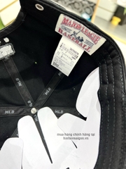 418 -  Nón MLB Unstructured Ball cap - Đen - Ny Trắng To - Code 3ACP6601N 50BKS [HÀNG CHÍNH HÃNG]