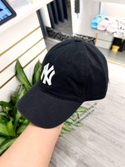 418 -  Nón MLB Unstructured Ball cap - Đen - Ny Trắng To - Code 3ACP6601N 50BKS [HÀNG CHÍNH HÃNG]