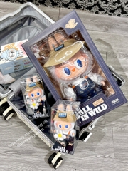 1057 -  Labubu hoa cúc Fall In Wild - Size bé 17cm  - 6941848280091 [HÀNG CHÍNH HÃNG] POP MART The Monsters Fall in Wild Series Vinyl Plush Pendant Doll