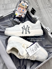 1104 -  Giày MLB Chunky Liner Denim Classic Mono New York Yankees ''Grey'' - Code 3ASXCLD4N 50GRS [HÀNG CHÍNH HÃNG]