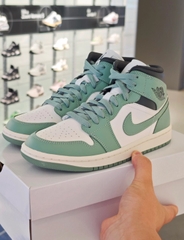 1108 -  Giày Nike Air Jordan 1 Mid Jade Smoke BQ6472 130  [HÀNG CHÍNH HÃNG]