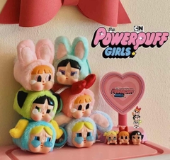 1112  - Crybaby × Powerpuff Girls  Mô Hình Gấu Bông Art Toy POP MART Series Vinyl Face Plush Set 6 Box [HÀNG CHÍNH HÃNG]