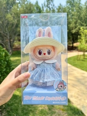 1122 -  Labubu Mokoko V3 - Váy Xanh - Size 18cm - The Monsters Catch Me If You Like Me (Mokoko Original) Close To Sweet Spring Flower Sweetheart - Gấu Bông Art Toy [CHÍNH HÃNG] POP MART
