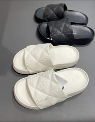 975 -  Dép MLB Chunky Bouncer Slide LA Dodgers - Trắng White - Code 3ALPFBS33 07WHS [HÀNG CHÍNH HÃNG]
