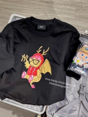 538 -  Áo MLB NY New Year Dragon - Tết 2024 Collection - Đen - Code 3ATSQ0141 - 50BKS [HÀNG CHÍNH HÃNG]