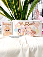 1149 - Gấu Bông Art Toy Labubu Have A Seat POP MART The Monsters Have A Seat Vinyl Plush Version 2 Labubu Macaron V2 2nd Generation BlindBox - Code 6941848280091 [HÀNG CHÍNH HÃNG]