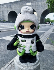 1132 - Gấu Bông Art Toy Mega Space MOLLY 400% Panda POPMART Mega Collection Molly Joy and Panda - Size 30cm [HÀNG CHÍNH HÃNG]