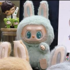 1152 - Gấu Bông Art Toy Labubu QUQU Have A Seat - POP MART The Monsters Have A Seat Vinyl Plush Labubu Macaron V2- Code 6941848280091 [HÀNG CHÍNH HÃNG]