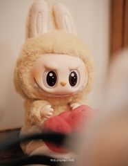 1154 - Gấu Bông Art Toy Labubu BABA Have A Seat - POP MART The Monsters Have A Seat Vinyl Plush Labubu Macaron V2- Code 6941848280091 [HÀNG CHÍNH HÃNG]