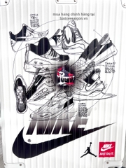 750 -  Vali Nike Sneakers Silhouette - Size Ký Gửi 26 - Trắng Kem [HÀNG CHÍNH HÃNG]